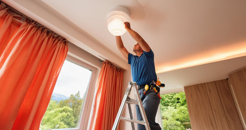 Professional lighting installation services in North County San Diego